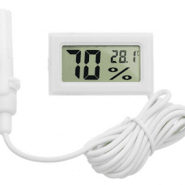 Mini Temperature Humidity Meter Digital LCD Thermometer Hygrometer