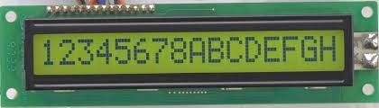 16X1 LCD 16x1 Character LCD Without Back Light Display