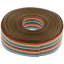 1 Feet 20 Wires Rainbow Color Flat Ribbon Cable in Pakistan