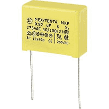 0.1 uF 275V 104 Film Capacitor