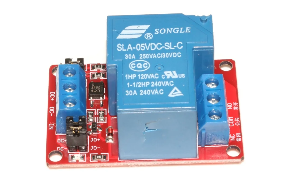 5V 30A 1-Channel Relay Module SLA-05VDC-SL-C 30A