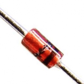 Zener Diode 6.2V 1W 1N4735A Through Hole 2-Pin