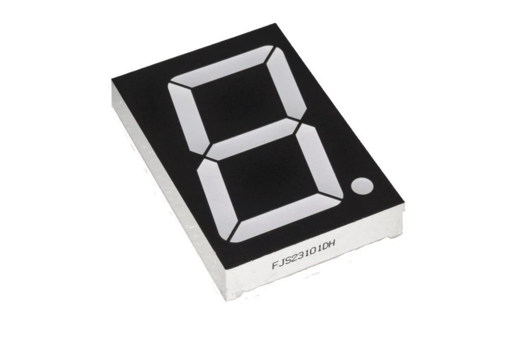 70mm Common Anode 7 Segment LED Display Red Color