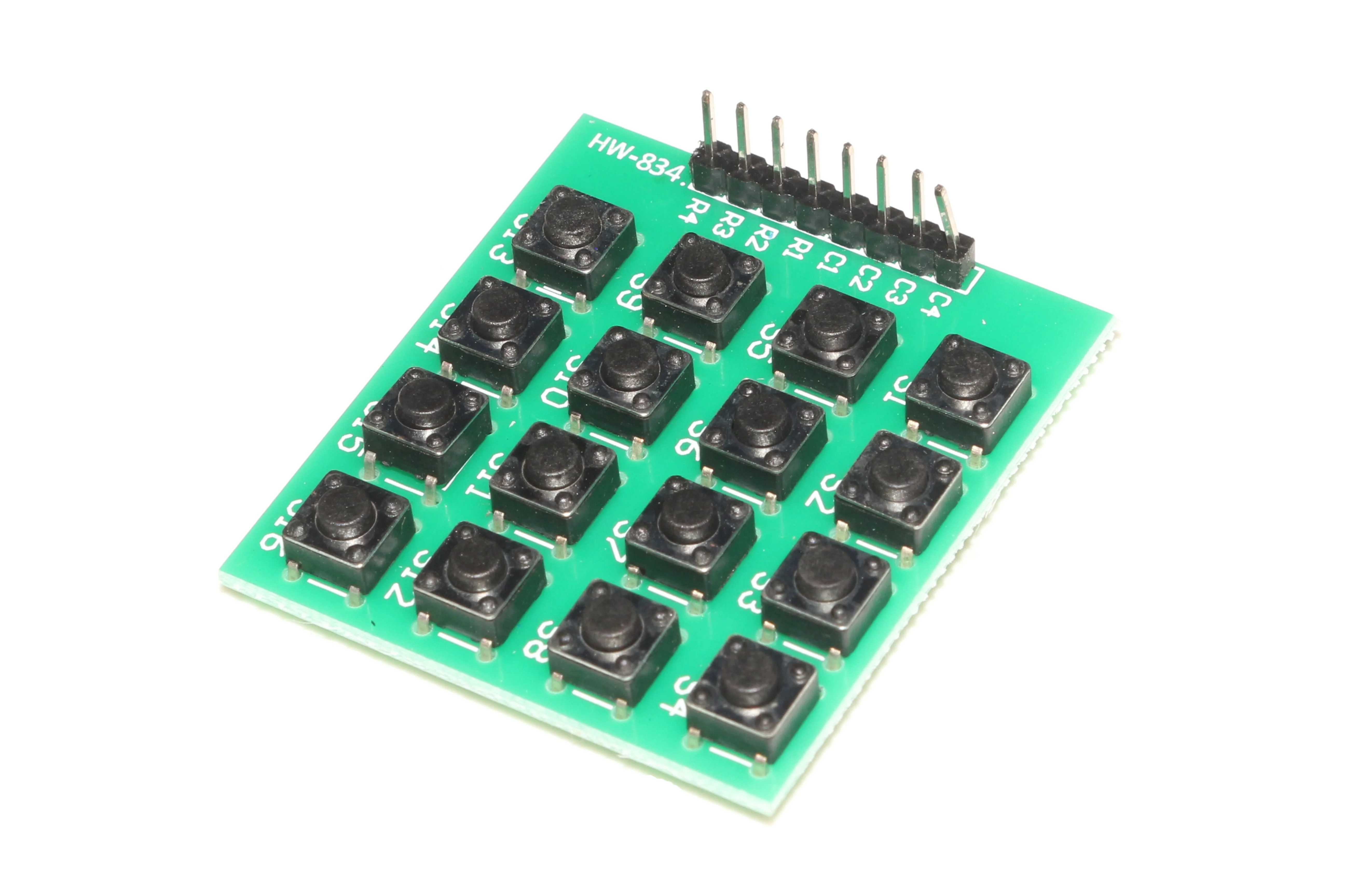HW-834 Push Button Keypad Module 4X4 Matrix 16 Button