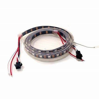 Addressable RGB LED Strip NeoPixel WS2812 Waterproof 30 LEDs