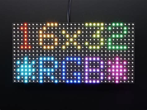 16X32 RGB LED Matrix