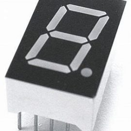 1 Digit 7 Segment LED Display