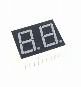2 Digit 7 Segment LED Common Anode