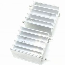 TO 220 Heat Sink Silver Aluminium