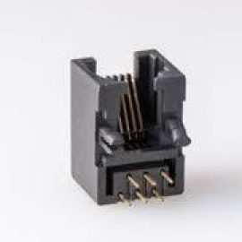 PCB Mount RJ11 6 Pin Connector In Pakistan