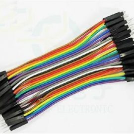 10cm Male To Male Jumper Wire Pin To Hole Dupont Line 40 Pin