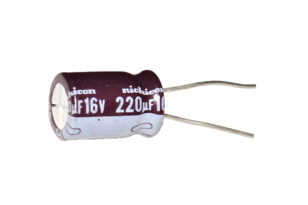 16v 220uf Capacitor Aluminum Electrolytic Polar Capacitor